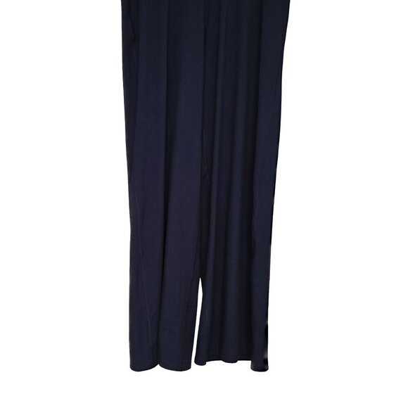 Women's - Fabletics Navy Blue PureLuxe Foldover Pants, Size Large - Picture 5 of 8